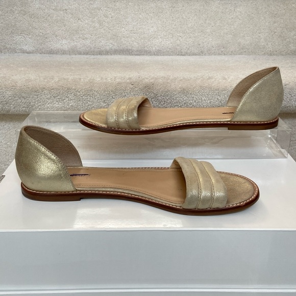 j crew gold sandals - Picture 4 of 10